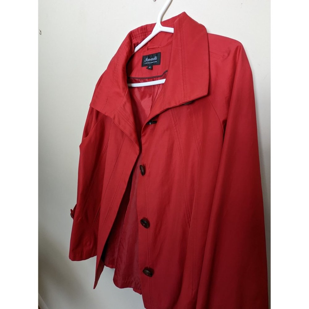 Fen-Nelli Limited Edition - Ladies Womens Jacket Red Size 10